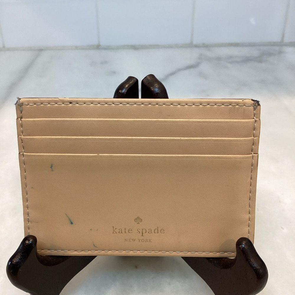 Kate Spade Wallet Leather Card Holder Wallet - Picture 2 of 8
